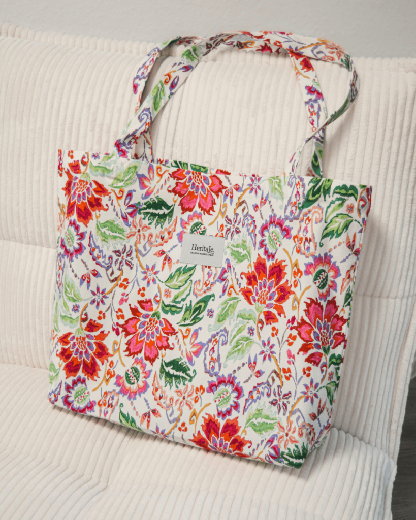 Tote-bag Flora made in France